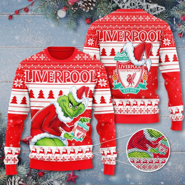 Liverpool 3D Ugly Sweater - TANTN 2739