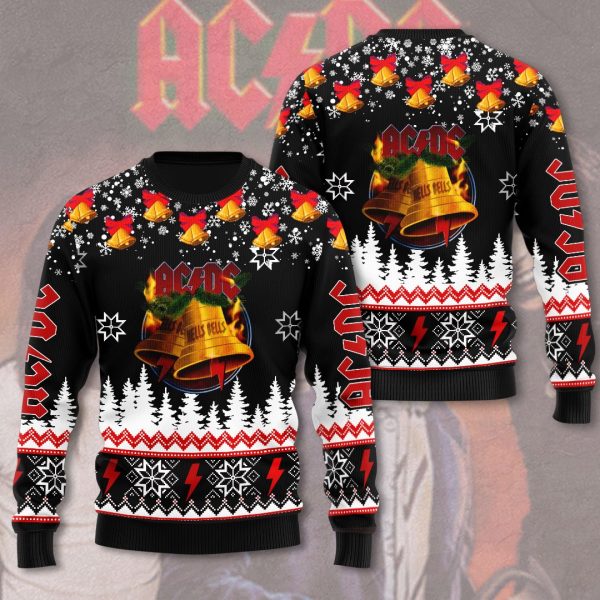 AC/DC 3D Ugly Sweater - NGHIAVT 0848