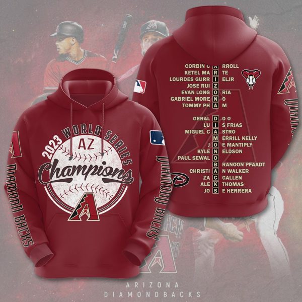 Arizona Diamondbacks 3D Apparel - NGHIAVT 0868