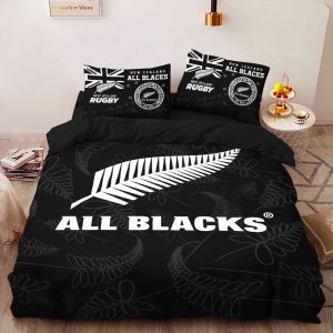 New Zealand National Rugby Union Team All Blacks Bedding set - VANDH 1184