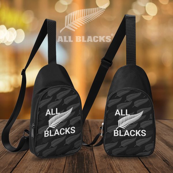 New Zealand National Rugby Union Team All Blacks Chest Bag - VANDH 1375