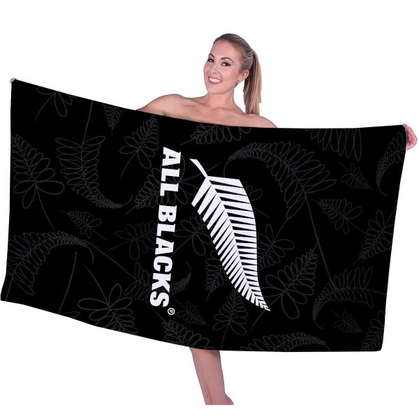 New Zealand Warriors Rectangle Beach Towel - VANDH 1358