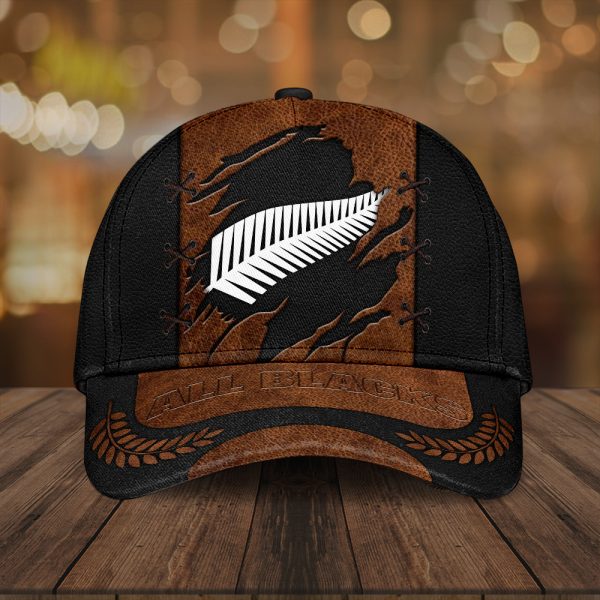 New Zealand National Rugby Union Team All Blacks Classic Cap - TANTN 2948