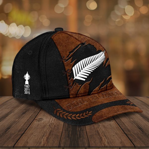 New Zealand National Rugby Union Team All Blacks Classic Cap - TANTN 2948