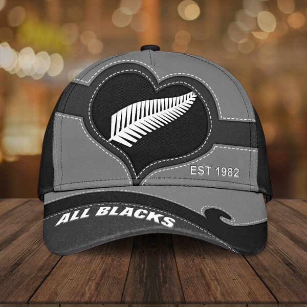 New Zealand National Rugby Union Team All Blacks Classic Cap - TANTN 2949