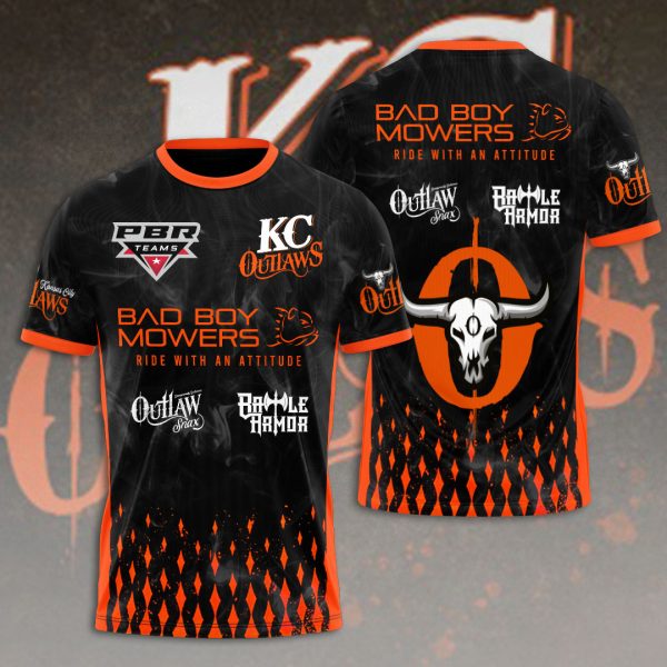 Kansas City Outlaws x Professional Bull Riders 3D Apparel - VANDH 1173