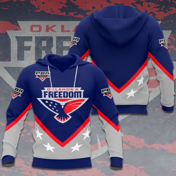 Oklahoma Freedom x Professional Bull Riders 3D Apparel - VANDH 1175