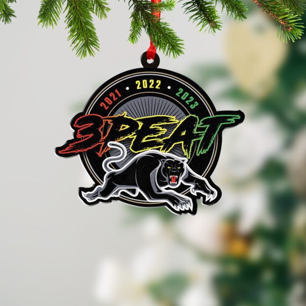 Penrith Panthers Custom Shape 1-sided Acrylic Ornament - TANTN 2930.1