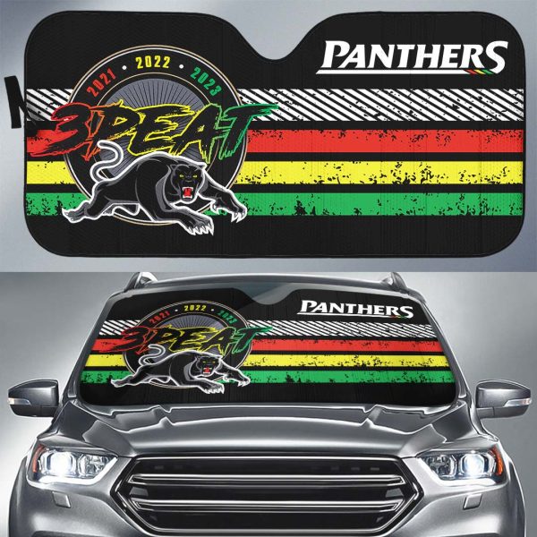 Penrith Panthers Auto Sun Shade - TANTN 2929