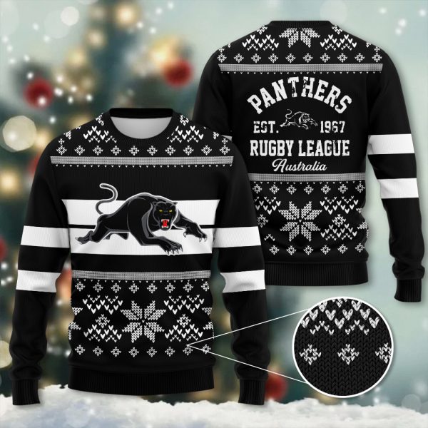 Penrith Panthers 3D Ugly Sweater - TANTN 2697