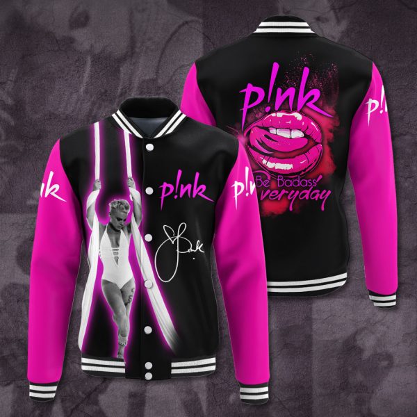 P!nk Varsity Jacket - VANDH 1291