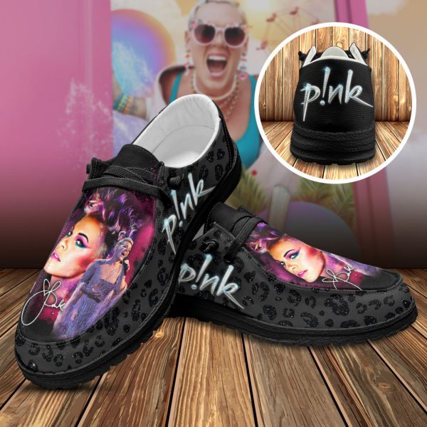 P!nk Custom Hey Dude Shoes - VANDH 1282