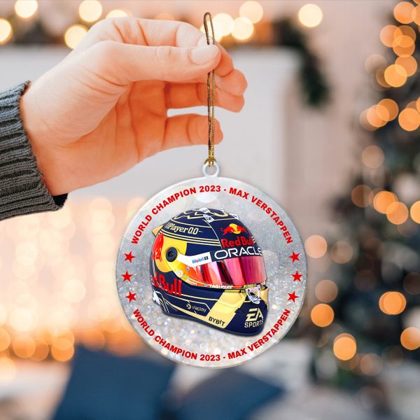 Red Bull Racing F1 2-Side Printed Acrylic Ornament - TANTN 2882.5