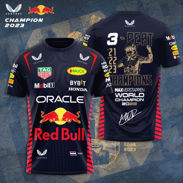 Red Bull Racing F1 2023 Champion 3D Apparel - TANTN 2680