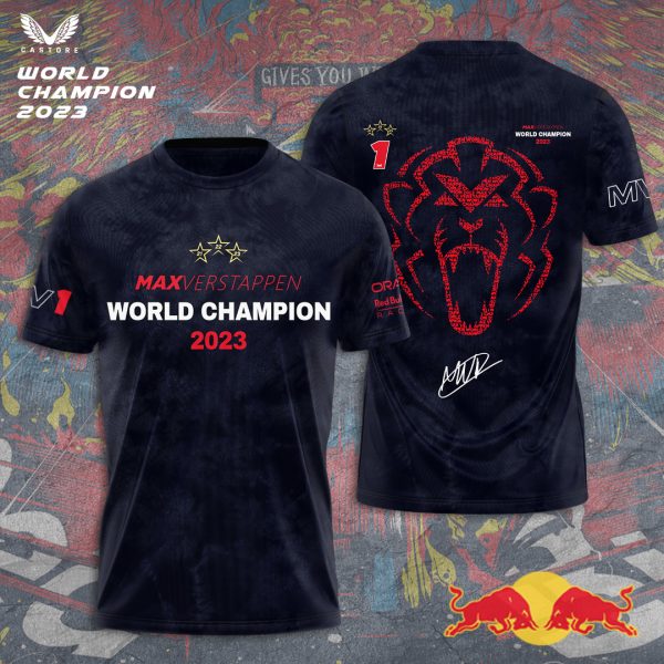 Red Bull Racing F1 2023 Champion 3D Apparel - TANTN 2714