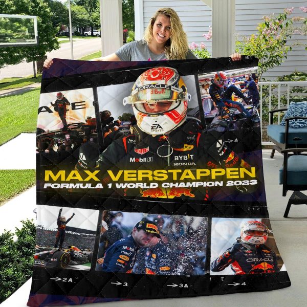 Red Bull Racing F1 2023 Champion Quilt Blanket - TANTN 2716