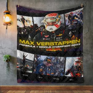 Red Bull Racing F1 2023 Champion Quilt Blanket - TANTN 2716