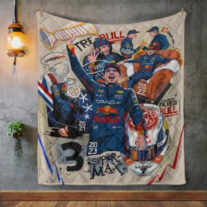 Red Bull Racing F1 2023 Champion Quilt Blanket - TANTN 2717