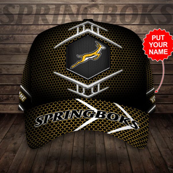 Personalized South Africa National Rugby Union Team Springboks Classic Cap - TANTN 2998