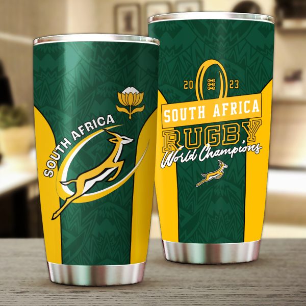 South Africa National Rugby Union Team Springboks Tumbler Cup - TANTN 2976