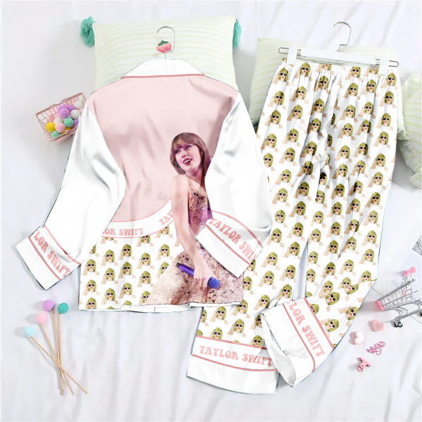 Taylor Swift Button Down Pajamas Set – NGHIAVT 0778