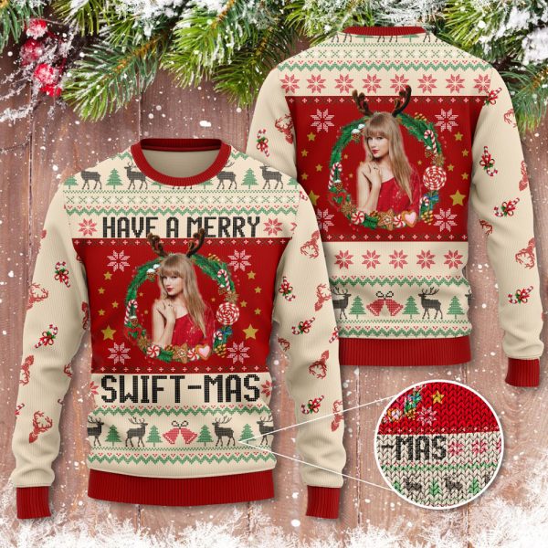 Taylor Swift 3D Ugly Sweater - NGHIAVT 0874