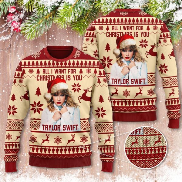 Taylor Swift 3D Ugly Sweater - NGHIAVT 0876