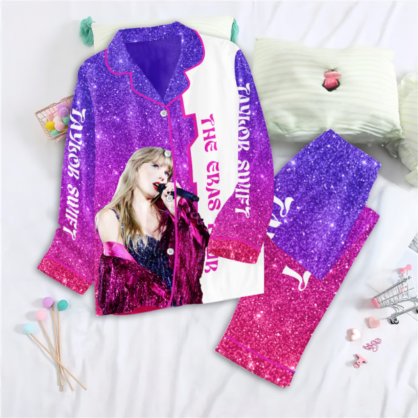 Taylor Swift Button Down Pajamas Set – NGHIAVT 0717