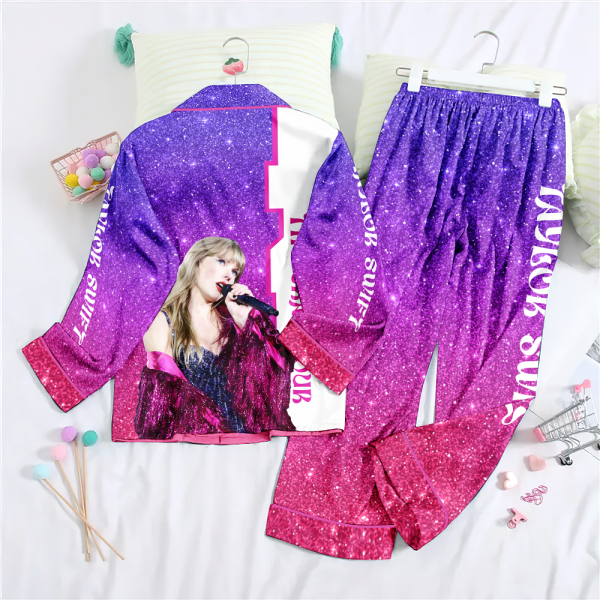 Taylor Swift Button Down Pajamas Set – NGHIAVT 0717