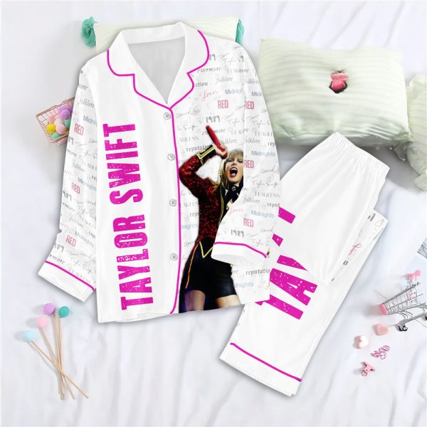 Taylor Swift Button Down Pajamas Set – NGHIAVT 0776