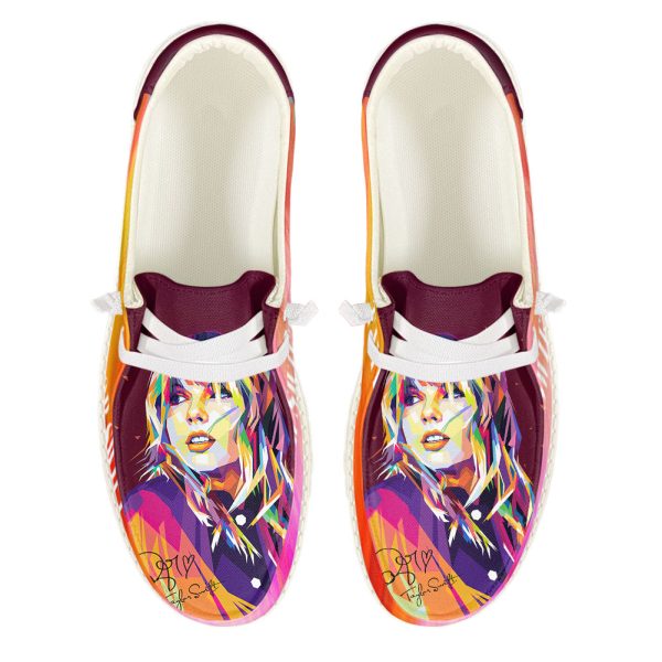 Taylor Swift Custom Hey Dude Shoes - VANDH 1274