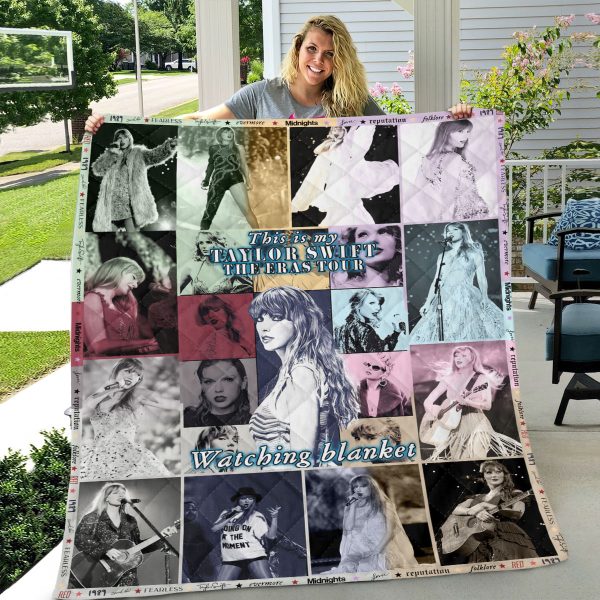 Taylor Swift Quilt Blanket - VANDH 1300