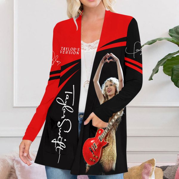 Taylor Swift Women's Patch Pocket Cardigan - VANDH 1436