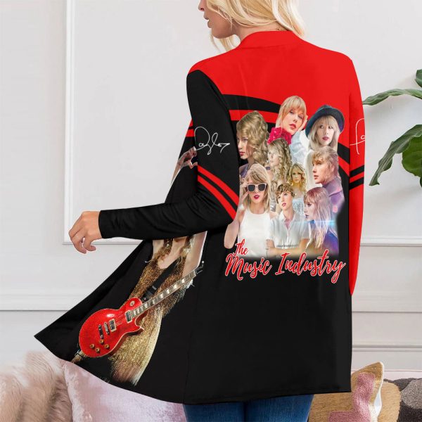 Taylor Swift Women's Patch Pocket Cardigan - VANDH 1436