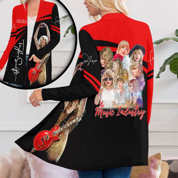 Taylor Swift Women's Patch Pocket Cardigan - VANDH 1436