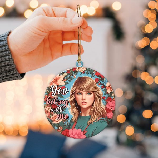 Taylor Swift 2-Side Printed Acrylic Ornament - TANTN 2869.3