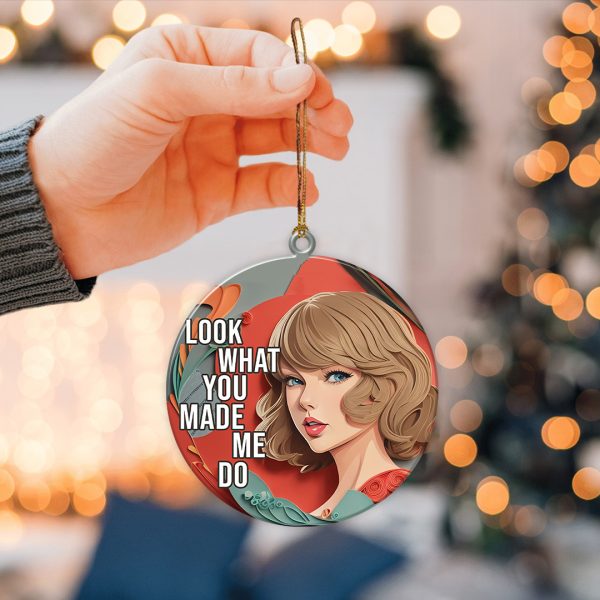 Taylor Swift 2-Side Printed Acrylic Ornament - TANTN 2869.2