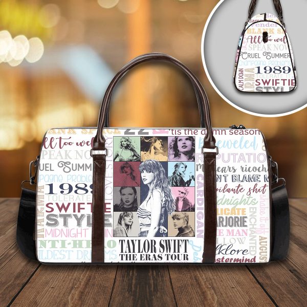 Taylor Swift Leather Duffle Bag - VANDH 1507