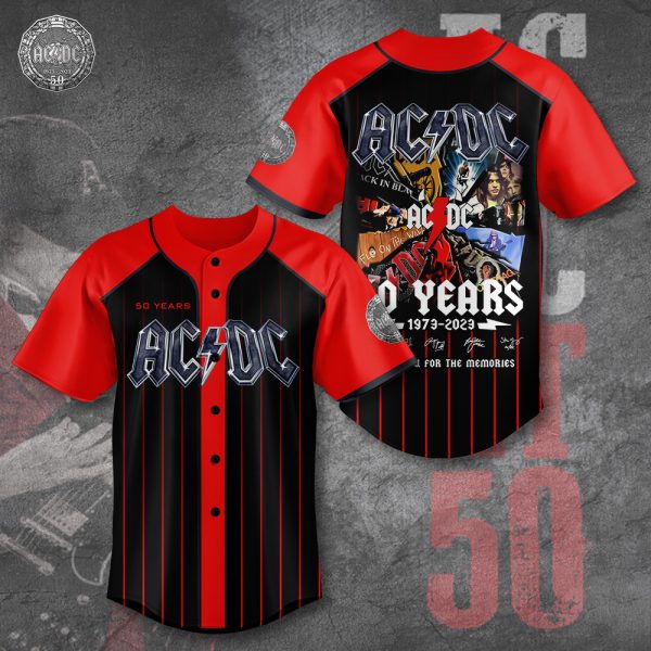 AC/DC Baseball Jersey - TANTN 3226