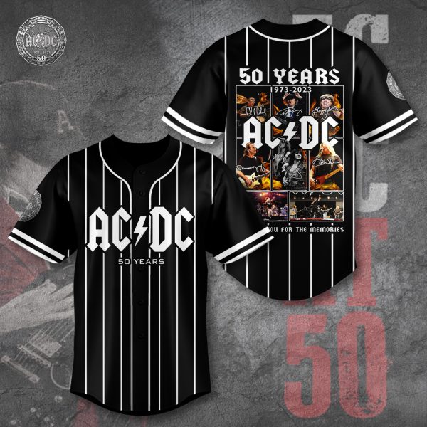 AC/DC Baseball Jersey - TANTN 3225