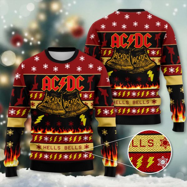 AC/DC 3D Ugly Sweater - ANHNV 3239