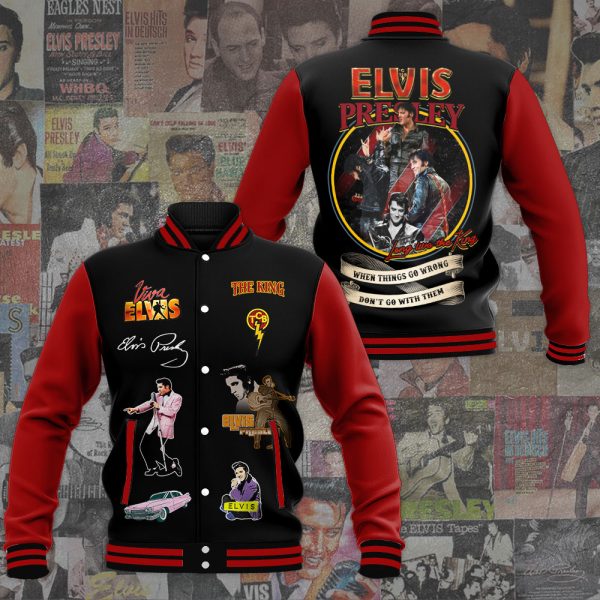 Elvis Presley Varsity Jacket - ANHNV 3144