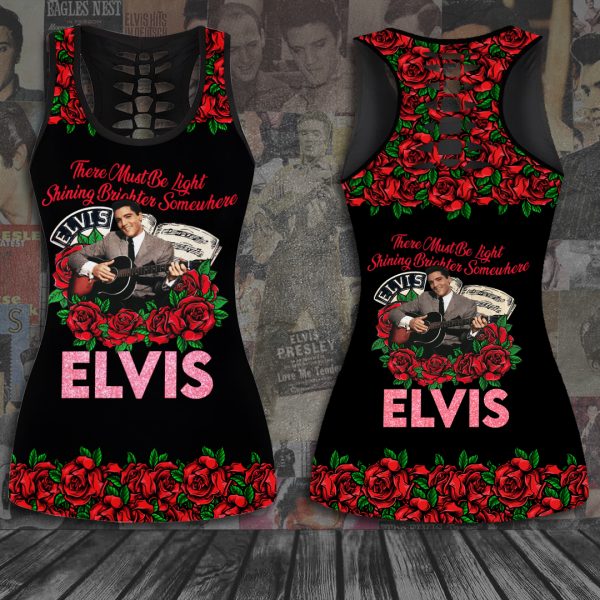 Elvis Presley Hollow Tank Top Leggings - ANHNV 3155