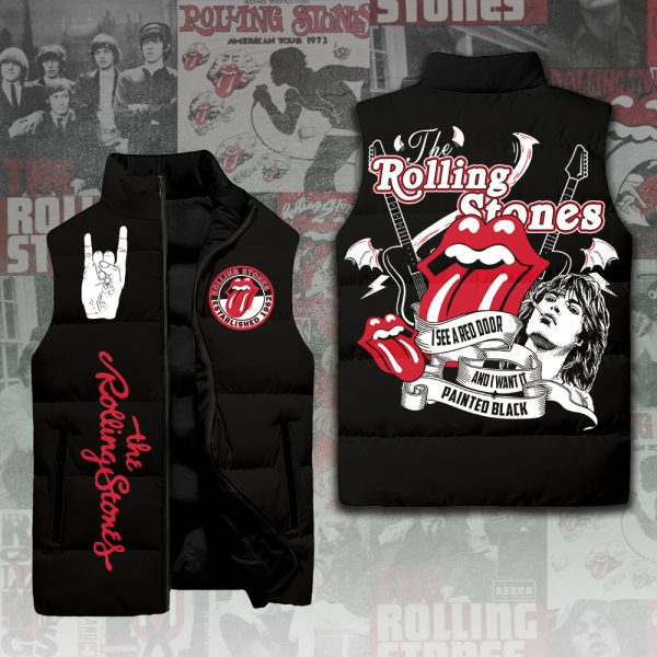 The Rolling Stones 2D Sleeveless Jacket - ANHNV 3171