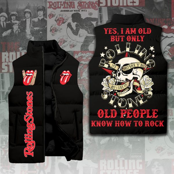 The Rolling Stones 2D Sleeveless Jacket - ANHNV 3179