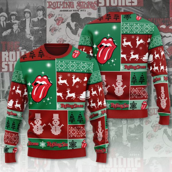 The Rolling Stones 3D Ugly Sweater - ANHNV 3181