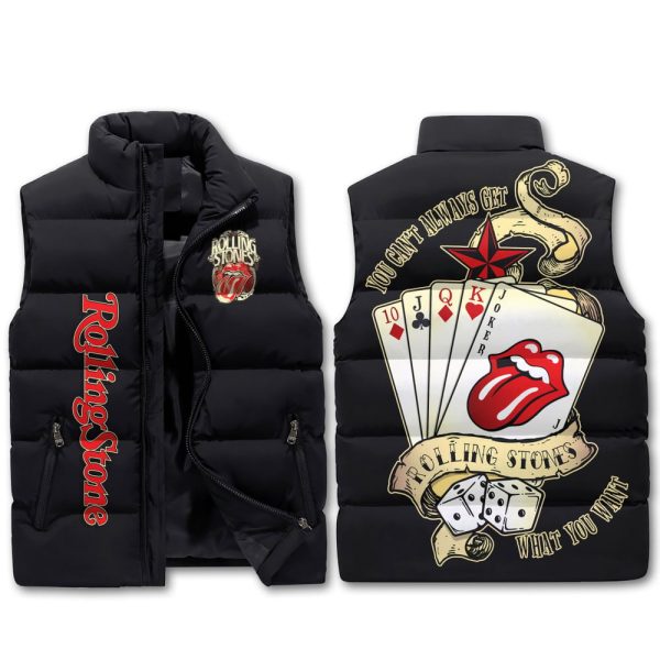 The Rolling Stones 2D Sleeveless Jacket - ANHNV 3183