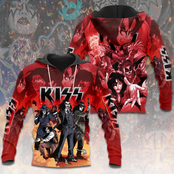 Kiss Band 3D Apparel - ANHNV 3204