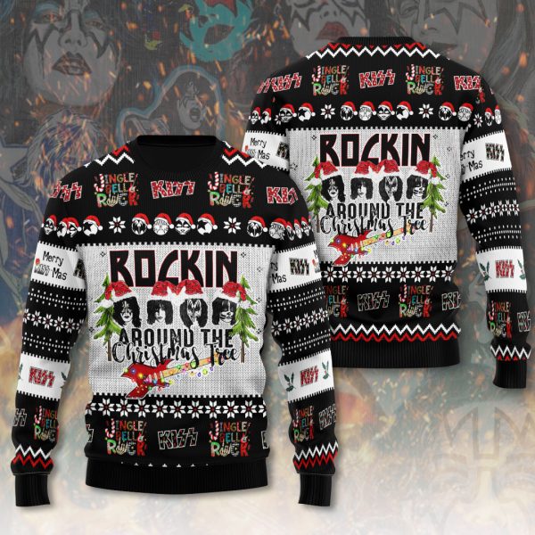 Kiss Band 3D Ugly Sweater - ANHNV 3222