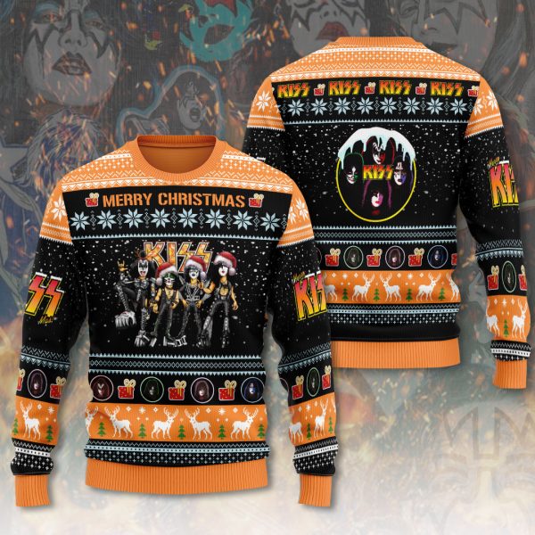 Kiss Band 3D Ugly Sweater - ANHNV 3249